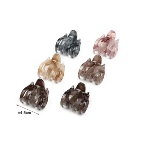 Set Mini Pinzas Para Cabello Acrílica 2pcs