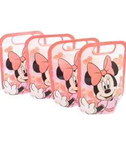 Set 4PCS Bolsa Con Cierre ZIP Minnie Sunshine
