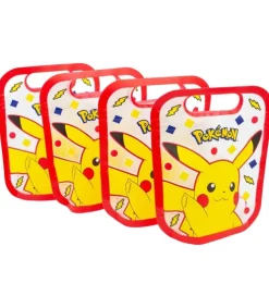 Set 4PCS Bolsa Con Cierre ZIP Pokemon Blue Team