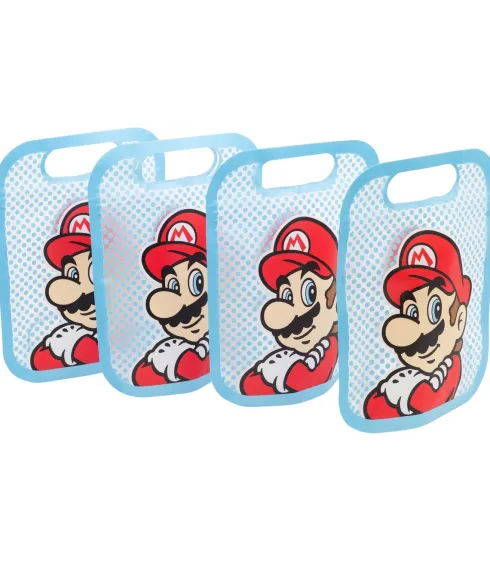 Set 4PCS Bolsa Con Cierre ZIP Super Mario