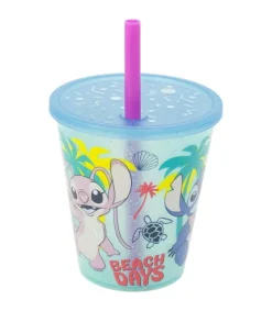 Set 4PCS Vaso Caña PP Joy 285 ML Stitch