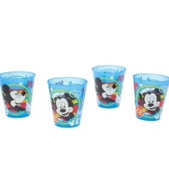 Set 4PCS Vaso PP Joy 285 ML Mickey