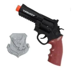 Set Pistola Policía y Placa