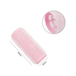Set Rulos Pelo Rosas 2.5cm 5pcs