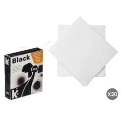 Set 20 Toallitas Atrapacolor Ropa Negra