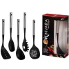 Set 5 Utensilios Mango Acero