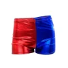 Short Metalizado Bicolor