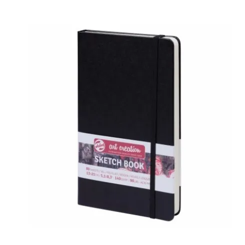Sketchbook Negro 13x21cm