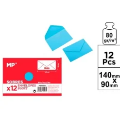 Sobre Boda Azul 12pcs