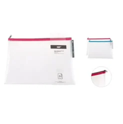 Sobre Transparente EVA Con Cremallera A4