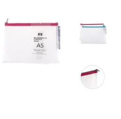 Sobre Transparente EVA Con Cremallera A5