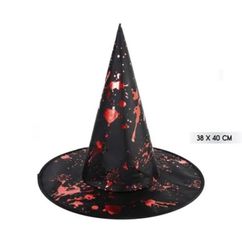 Sombrero De Bruja Print Sangre