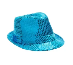 Sombrero Lentejuelas Azul