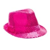 Sombrero Lentejuelas Fucsia