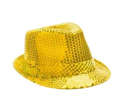 Sombrero Lentejuelas Oro
