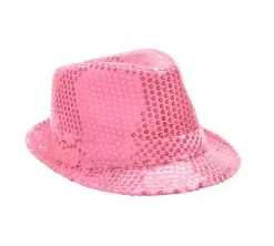 Sombrero Lentejuelas Rosa