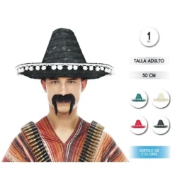 Sombrero Mejicano Adulto 50cm