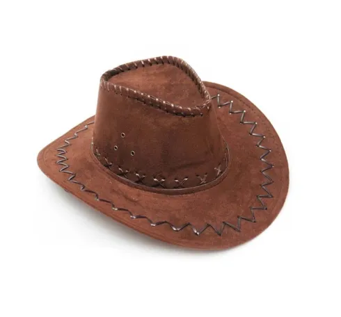 Sombrero Vaquero Marrón Oscuro Adulto