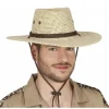 Sombrero Vaquero Marrón Tela