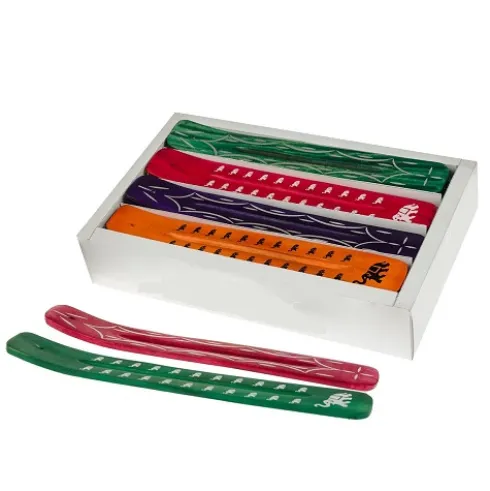 Soporte Incienso Madera Colors