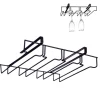 Soporte Metal Negro Copas