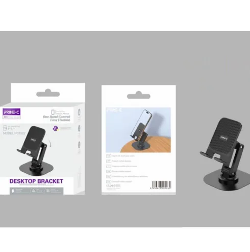 Soporte Móvil de Mesa ABS Negro