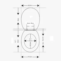 Tapa WC MDF – Verde Almendra