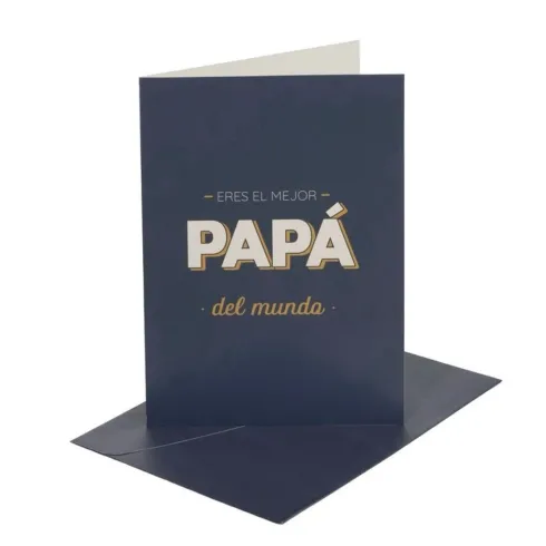 Tarjeta A4 Con Sobre Papa