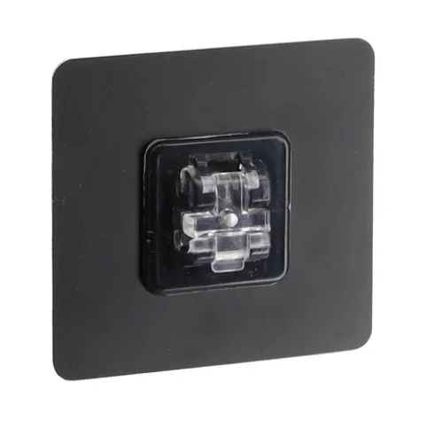 Tarjeta Adhesiva PVC Para Accesorios – Negro