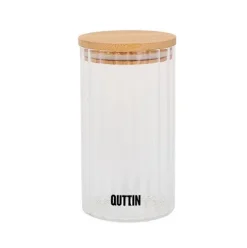 Tarro Borosilicato Ottico Bamboo