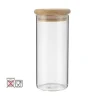 Tarro Borosilicato Tapa Bambú Lacio