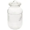 Tarro Vidrio Lizo Transparente 1.5L