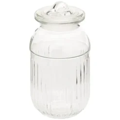Tarro Vidrio Lizo Transparente 1.5L