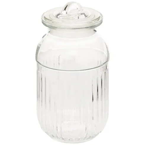 Tarro Vidrio Lizo Transparente 1.5L