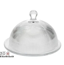 Tartera Cristal Claudia 19.5x13cm