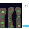 Tatoo Luminiscente Trafico 6.8cm 6pcs