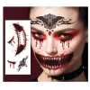 Tatuaje Cara Vampiro 30x13cm