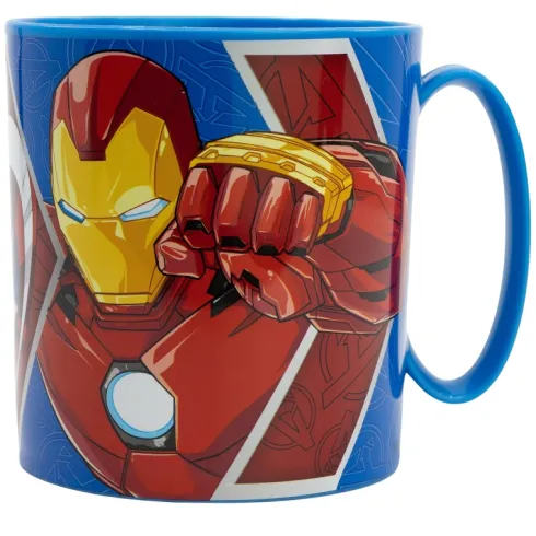 Taza Micro 390 ML Avengers Heraldic Army