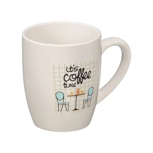 Taza Porcelana 350ML Coffee Time