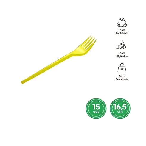 Tenedor Reutilizable 16,5CM