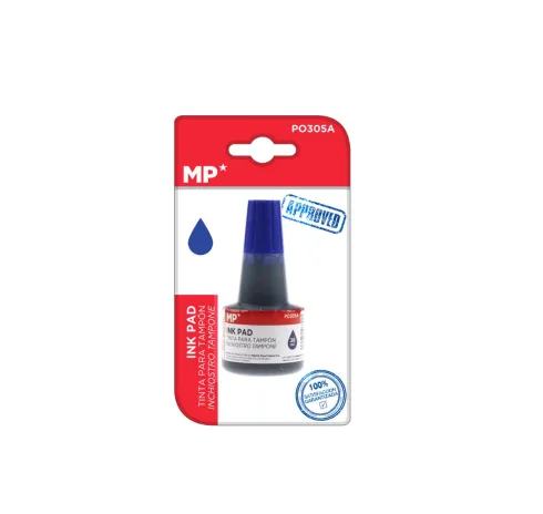 Tinta para Tampón 30ML Azul
