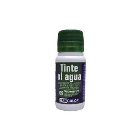 Tinte al Agua Verde Oscuro