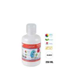 Témpera 250ml Blanco