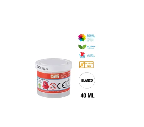 Témpera 40ml Blanco