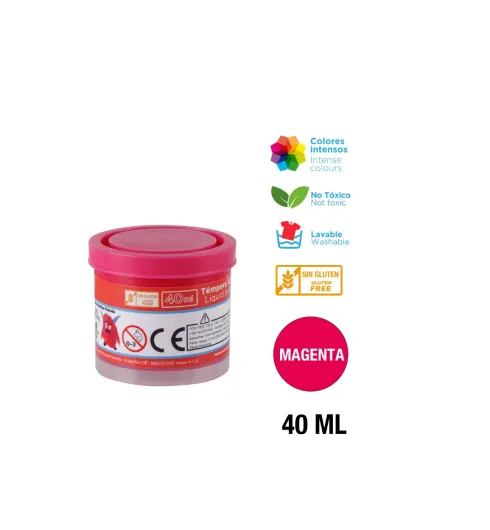 Témpera 40ml Magenta