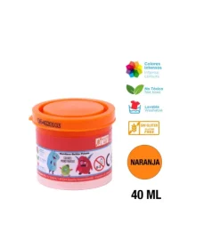 Témpera 40ml Naranja