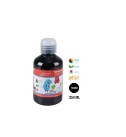 Témpera 250ml Negro