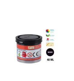 Témpera 40ml Negro