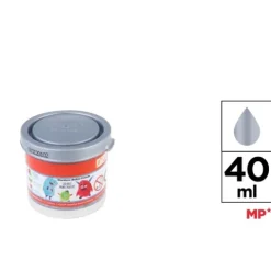 Témpera 40ml Plata