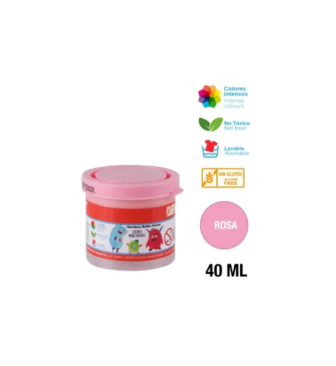 Témpera 40ml Rosa